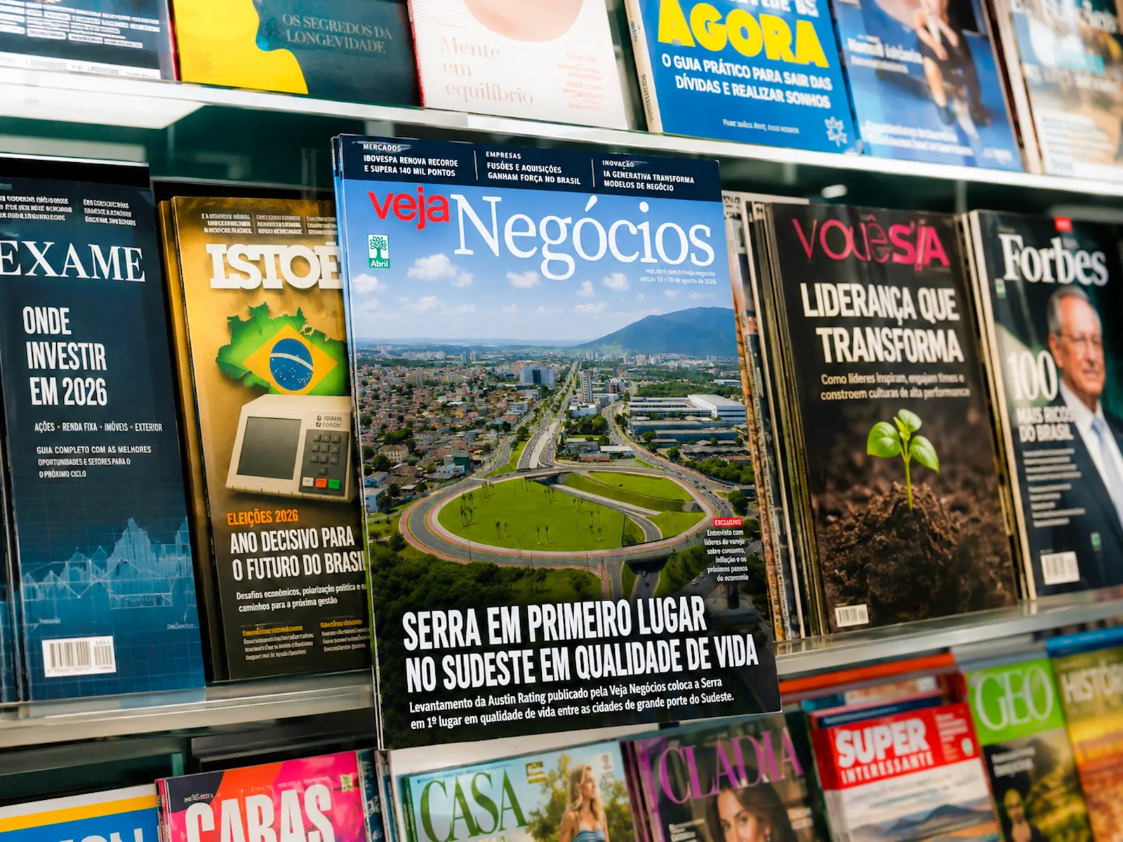 Vista urbana da Serra, município mais populoso do Espírito Santo